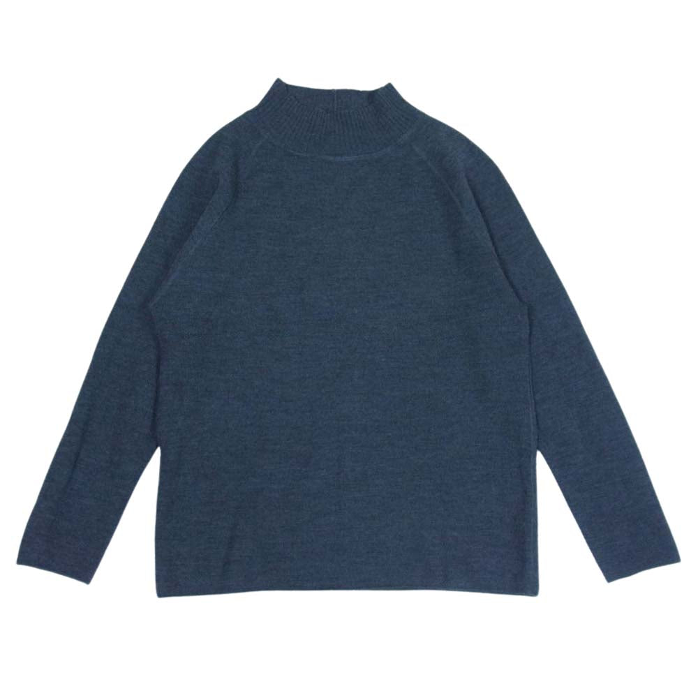MARGARET HOWELL マーガレットハウエル 596-1260550 MHL ハイネック ニット セーター チャコール系 M【中古】