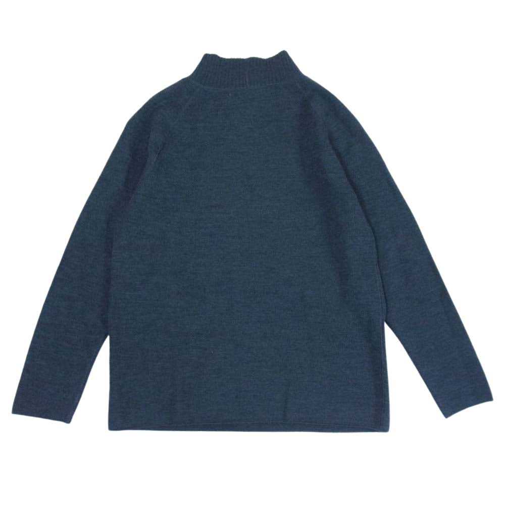 MARGARET HOWELL マーガレットハウエル 596-1260550 MHL ハイネック ニット セーター チャコール系 M【中古】