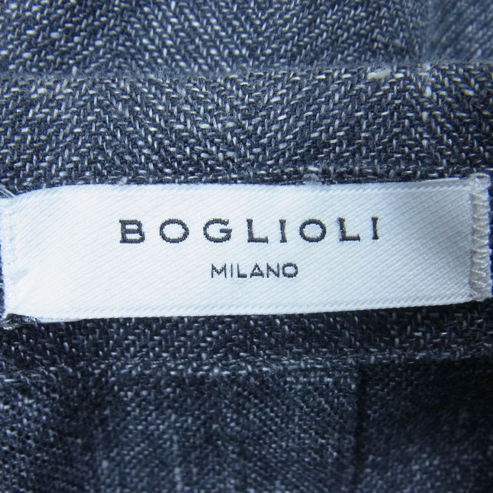 ボリオリ ドーヴァー テーラード ジャケット ブラック系 48【中古】