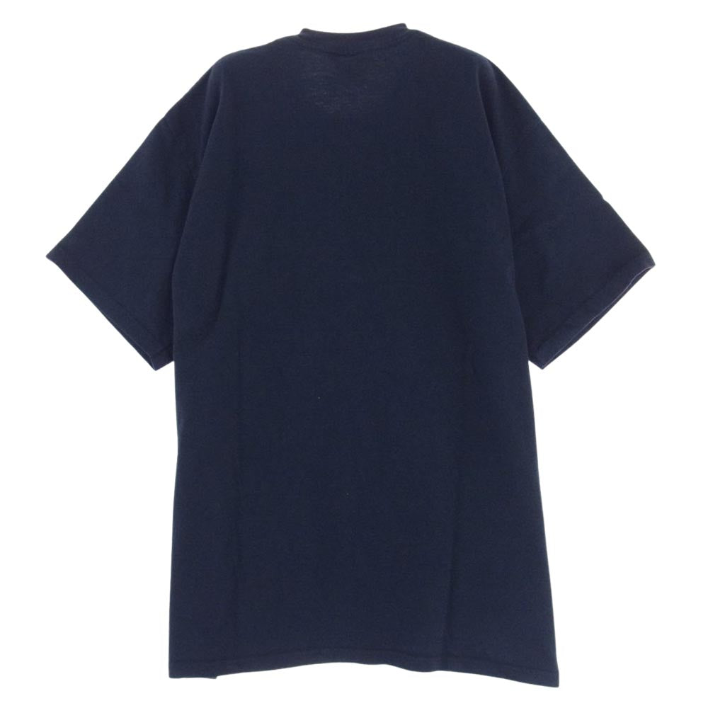 Supreme シュプリーム 22AW  Upside Down Tee Tシャツ ネイビー  ネイビー系 M【中古】