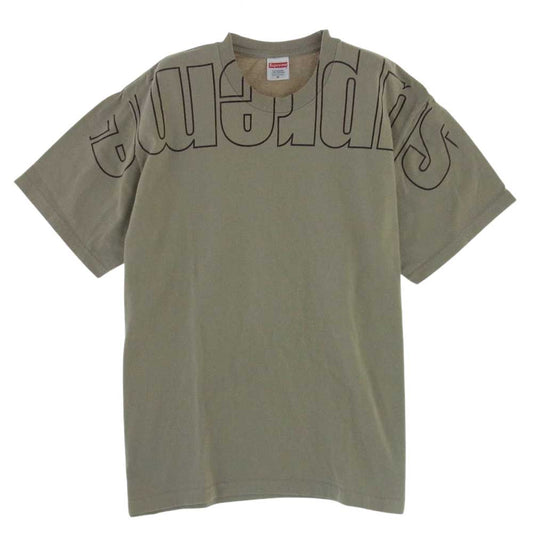 Supreme シュプリーム 22AW  Upside Down Tee Tシャツ ベージュ ベージュ系 M【中古】