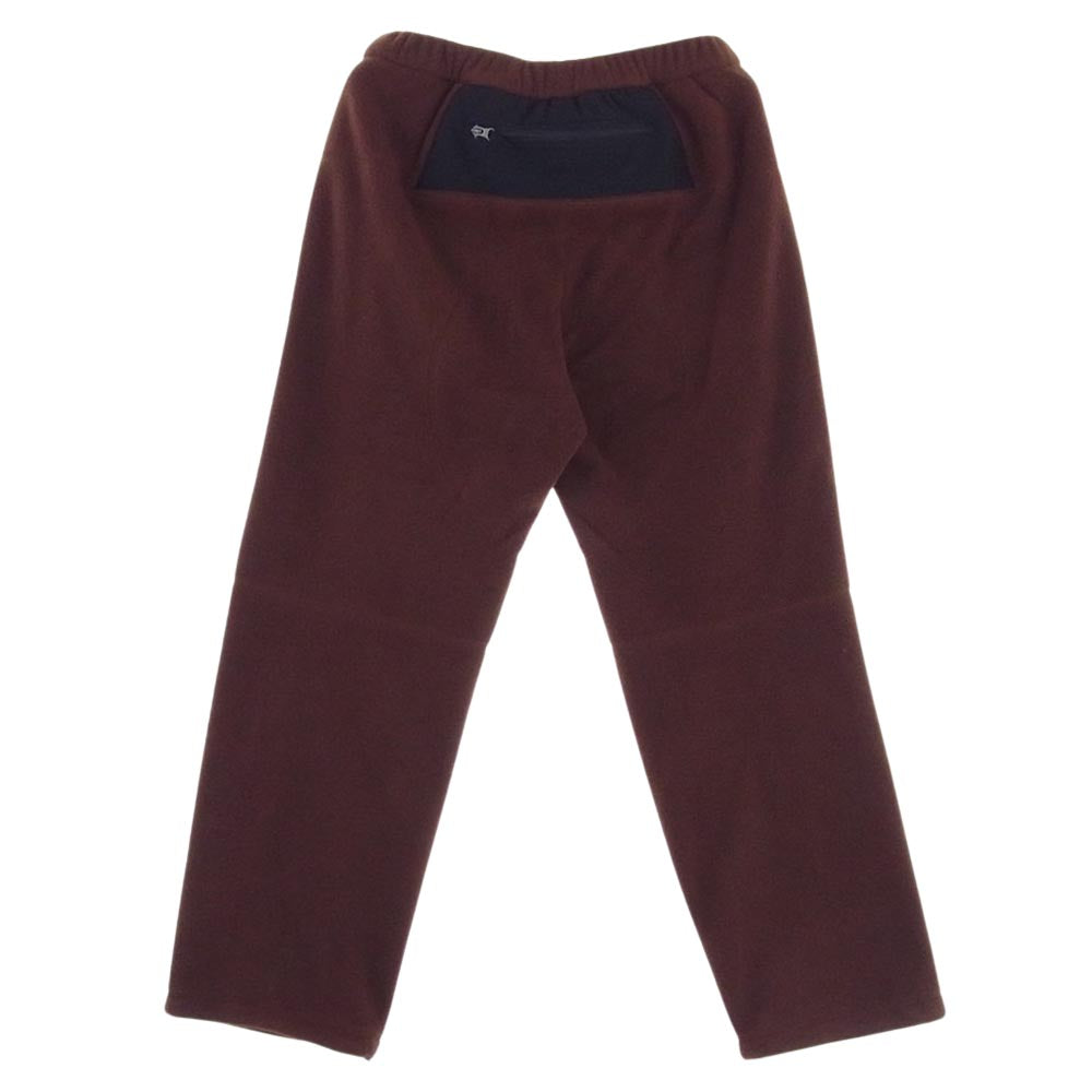 Supreme シュプリーム 22AW NB52209I The North Face Steep Tech Fleece Pant ノースフェイス スティープテック フリースロング パンツ ブラウン系 S【極上美品】【中古】