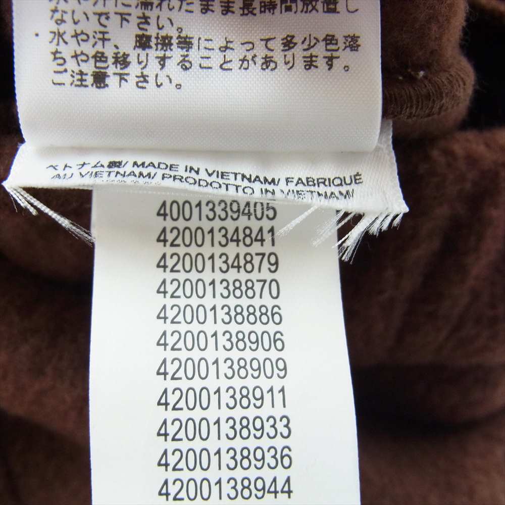 Supreme シュプリーム 22AW NB52209I The North Face Steep Tech Fleece Pant ノースフェイス スティープテック フリースロング パンツ ブラウン系 S【極上美品】【中古】