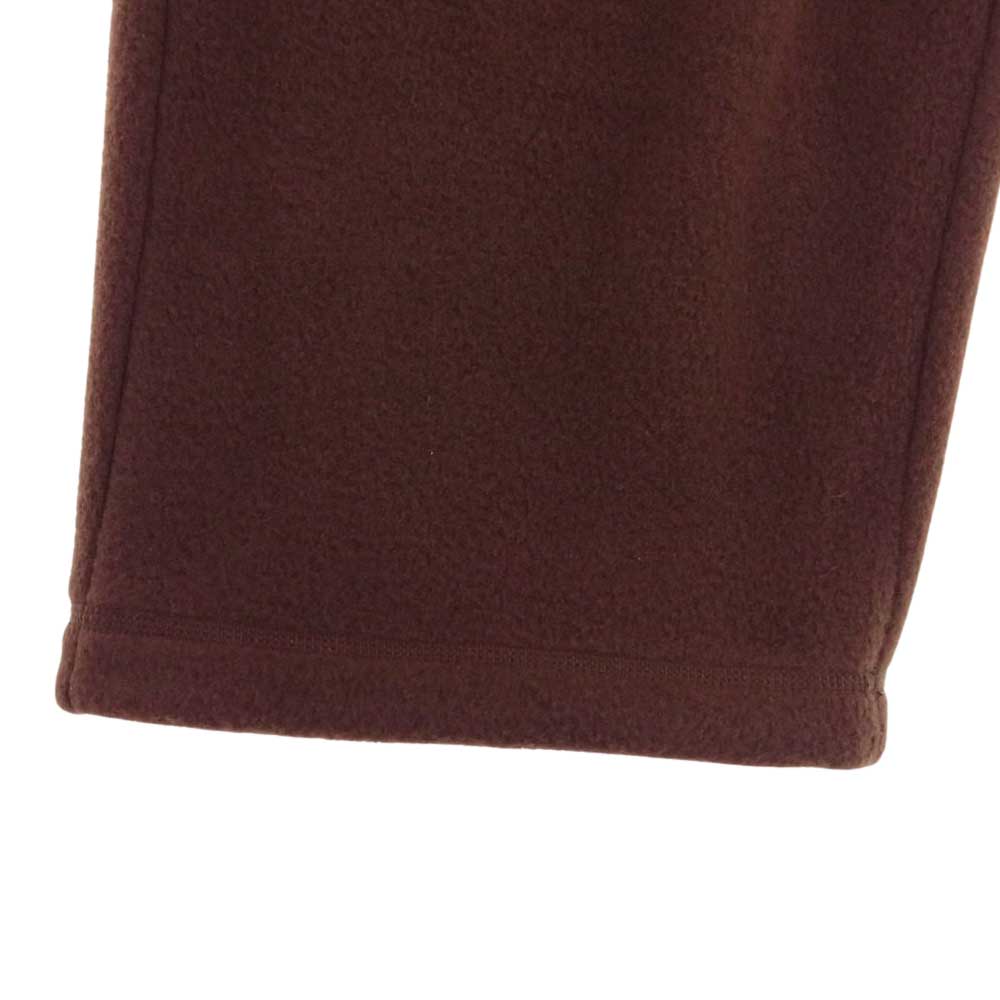 Supreme シュプリーム 22AW NB52209I The North Face Steep Tech Fleece Pant ノースフェイス スティープテック フリースロング パンツ ブラウン系 S【極上美品】【中古】