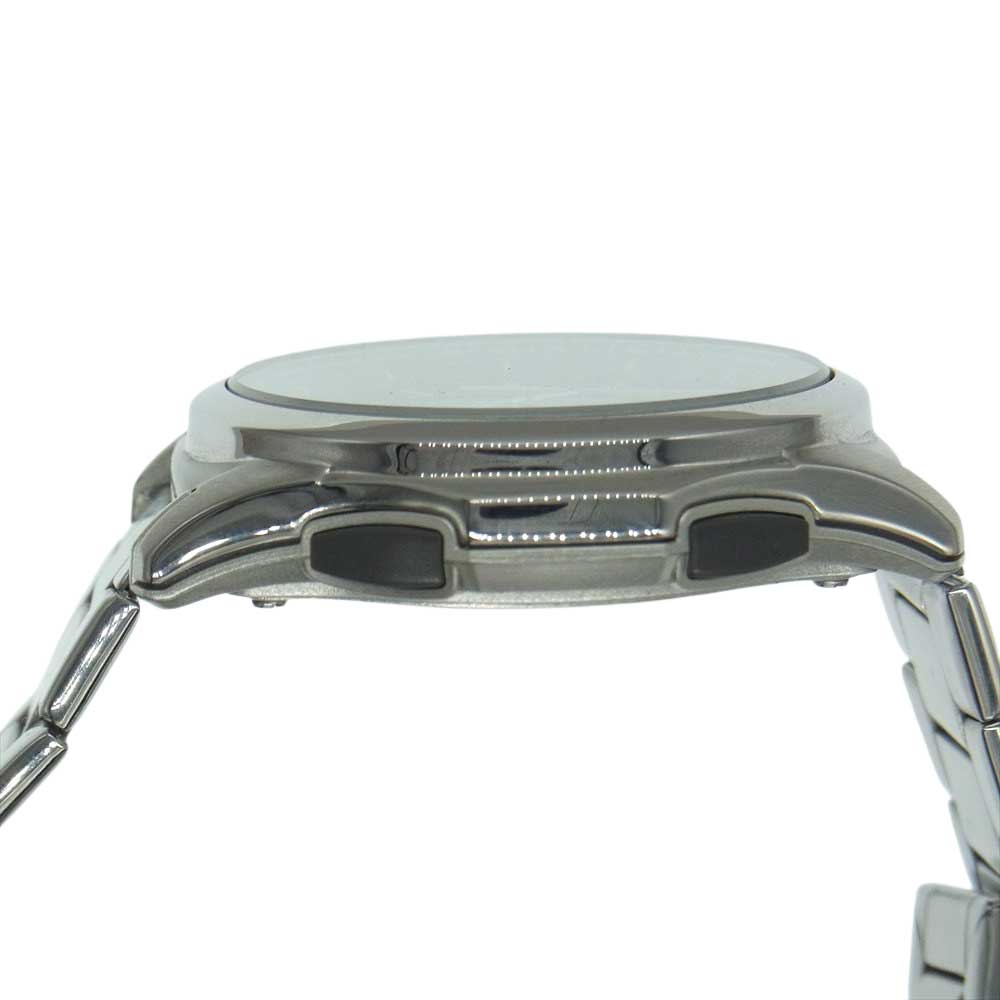 CASIO カシオ WVA-M630 マルチバンド6 タフソーラー アナデジ シルバー系【中古】