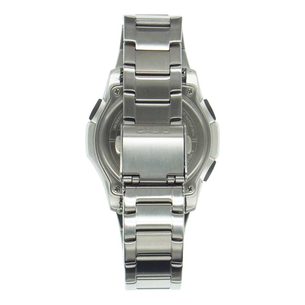 CASIO カシオ WVA-M630 マルチバンド6 タフソーラー アナデジ シルバー系【中古】
