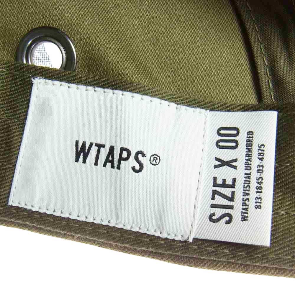 WTAPS ダブルタップス  211HCDT-HT01  T-5 01 CAP キャップ オリーブ系【美品】【中古】