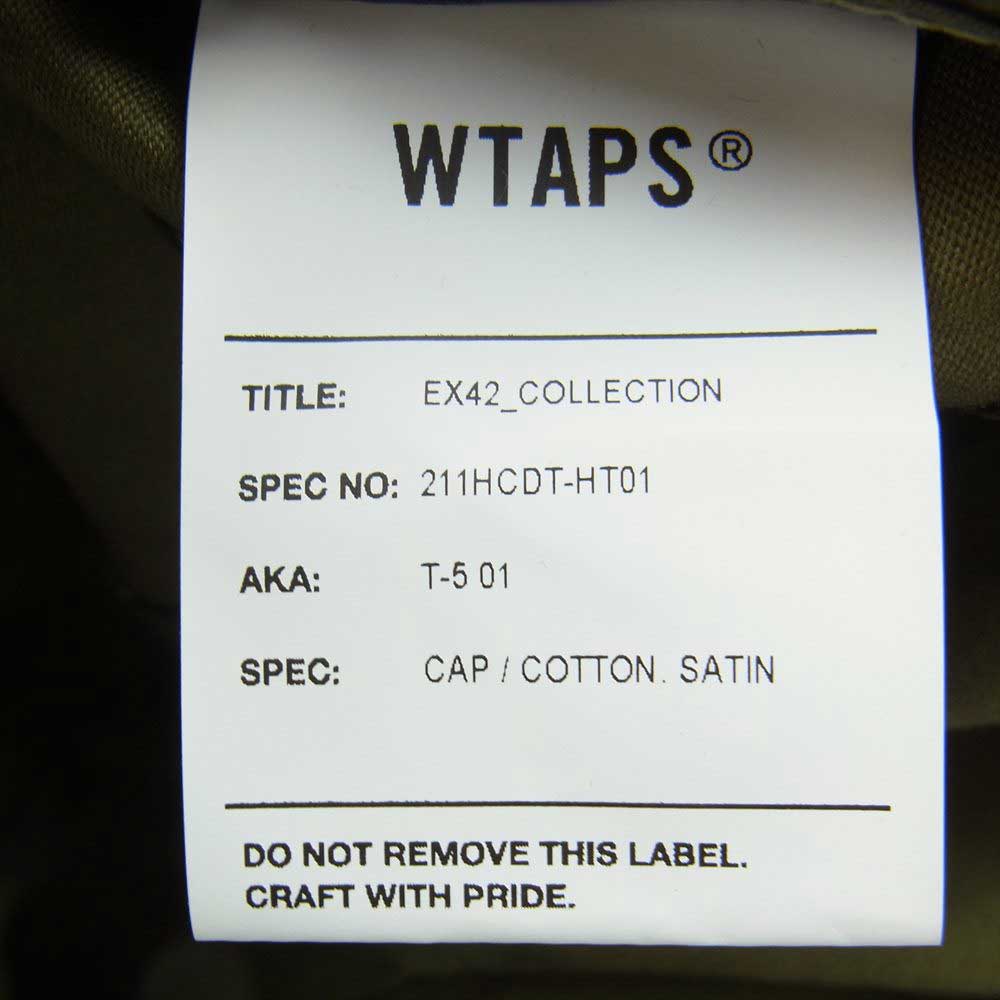 WTAPS ダブルタップス  211HCDT-HT01  T-5 01 CAP キャップ オリーブ系【美品】【中古】