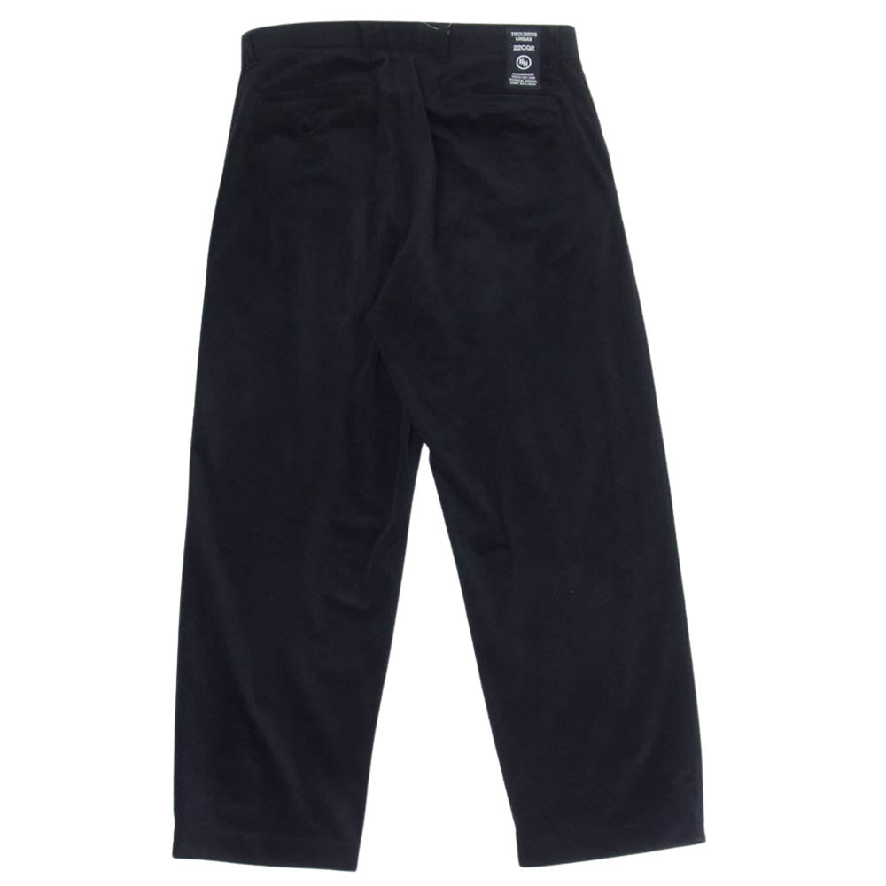 NEIGHBORHOOD ネイバーフッド 22AW 222AQNH-PTM03 TWO TUCK PT . PE スラックス カジュアル パンツ ブラック系 M【中古】