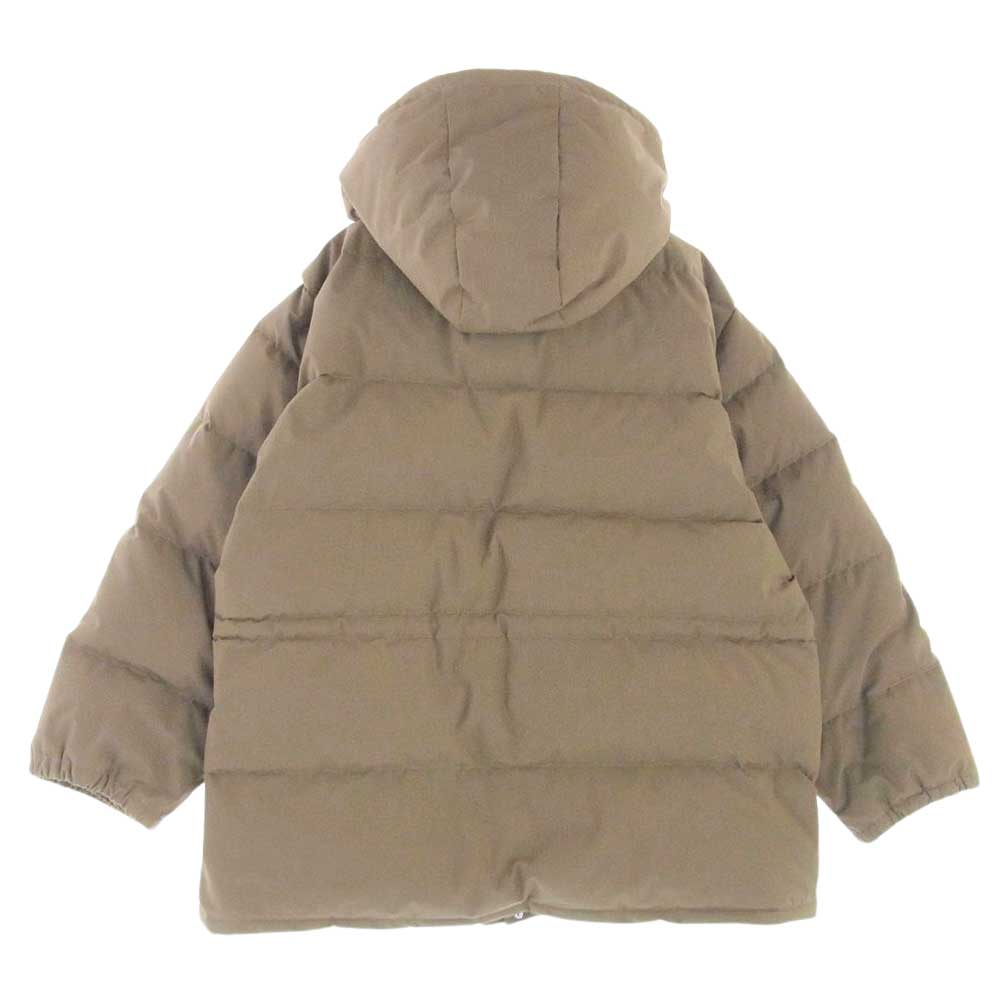 NEIGHBORHOOD ネイバーフッド 222NNNNN-JKM01 NANGA TAKIBI DOWN JK PE ナンガ タキビ ダウン ジャケット フーディ ライトブラウン系 L【新古品】【未使用】【中古】