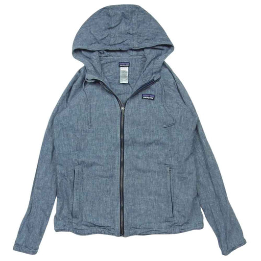 patagonia パタゴニア オーガニック コットン ジップ パーカー 中国製 グレー系 S【中古】