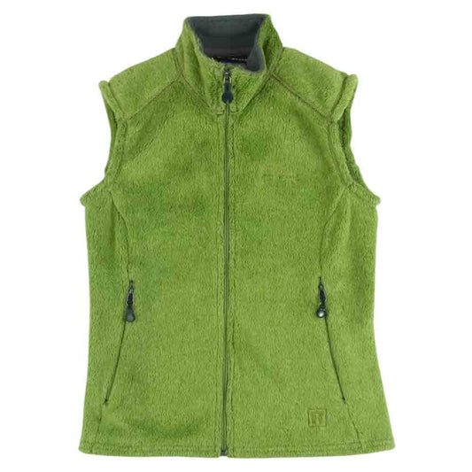 patagonia パタゴニア 25125FA レギュレーターR2 フルジップ フリース ベスト コロンビア製 ライトグリーン系 S【中古】
