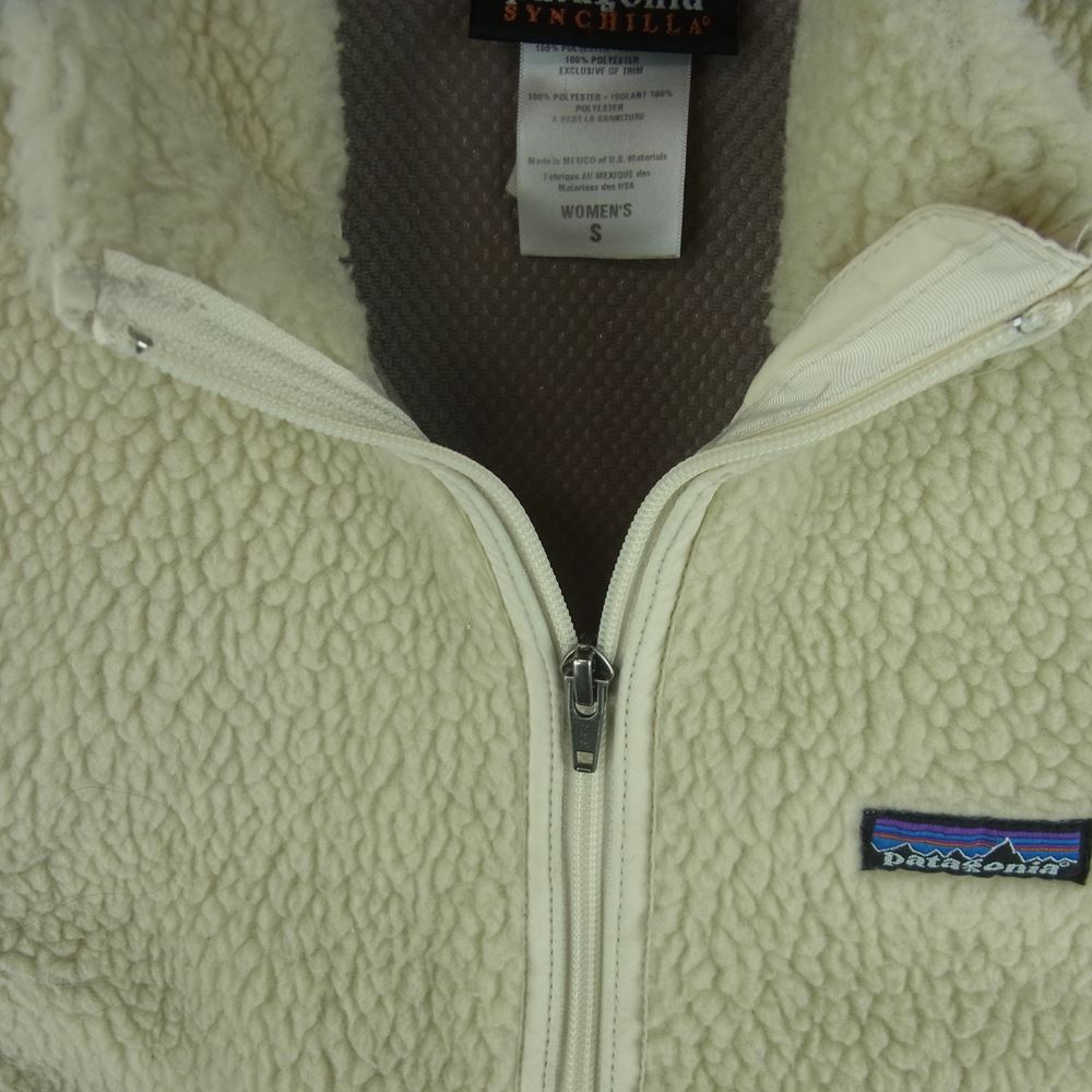 patagonia パタゴニア 23080F8 08年製 レトロX フリース ベスト メキシコ製 ベージュ系 S【中古】
