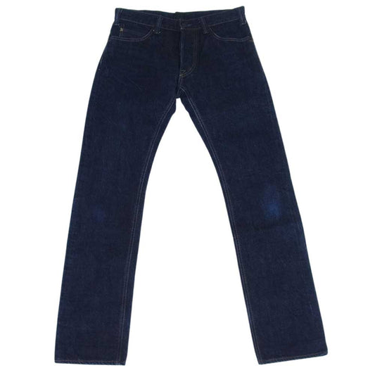 GERUGA ゲルガ GR-P-01D TIGHT STRAIGHT DENIM PANTS リジッド 赤耳 スリム タイト ストレート デニム パンツ ネイビー系 W31【中古】