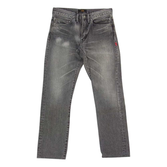 WTAPS ダブルタップス 16SS 161GWDT-PTM01 BLUES VERY SKINNY COLORWAY TRASH ブラック デニム パンツ グレー系 M【中古】