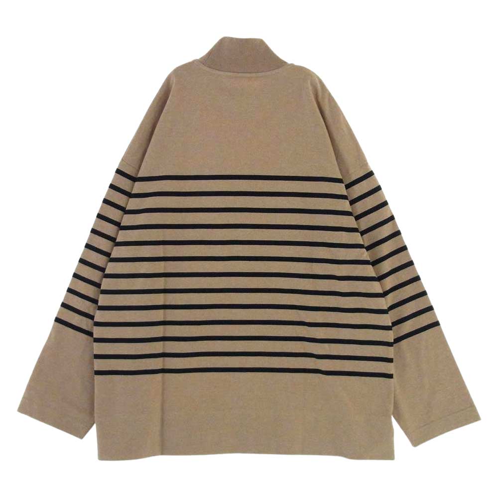 markaware マーカウェア BOX TEE TURTLE-NECK ボックス タートル ネック 長袖 Tシャツ ベージュ系 1【新古品】【未使用】【中古】