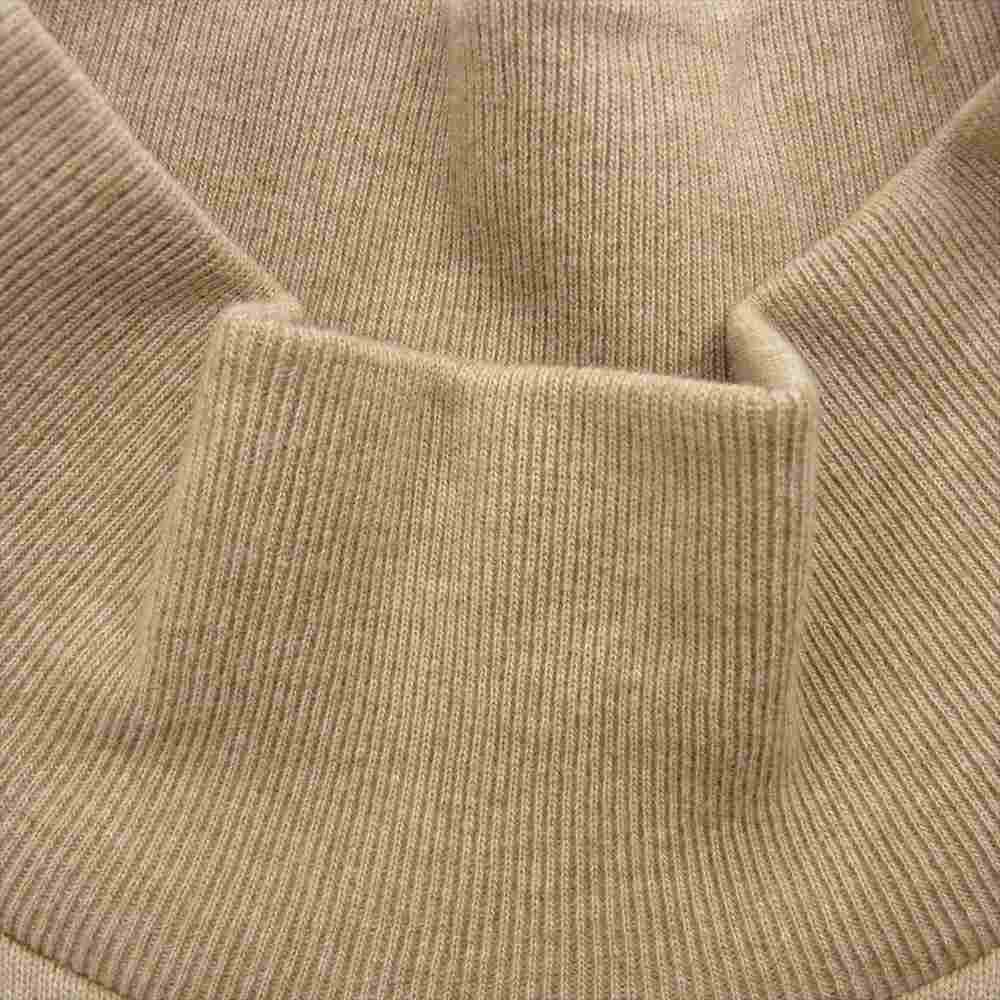 markaware マーカウェア BOX TEE TURTLE-NECK ボックス タートル ネック 長袖 Tシャツ ベージュ系 1【新古品】【未使用】【中古】