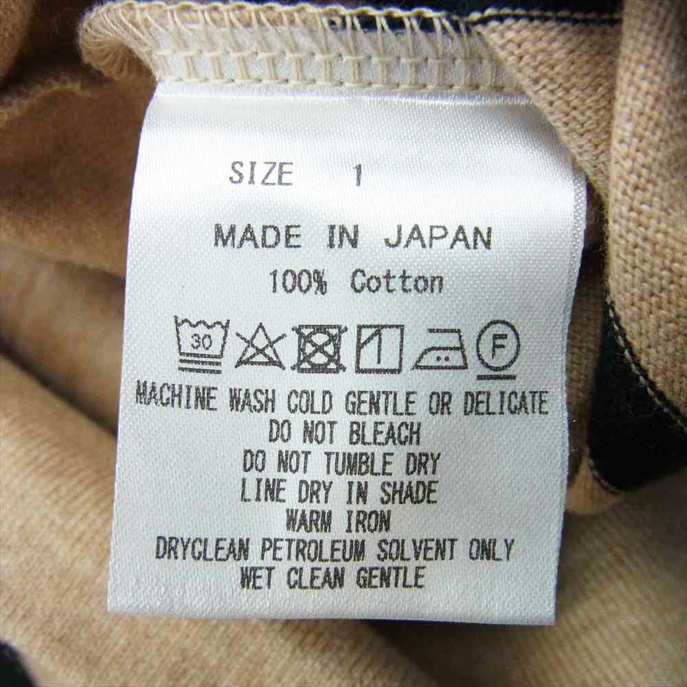 markaware マーカウェア BOX TEE TURTLE-NECK ボックス タートル ネック 長袖 Tシャツ ベージュ系 1【新古品】【未使用】【中古】