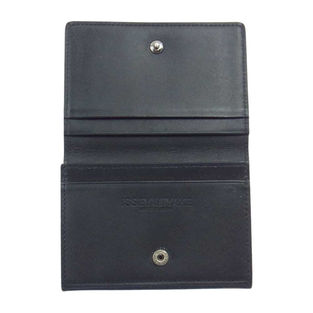 ISSEY MIYAKE イッセイミヤケ カードケース ブラック系【中古】