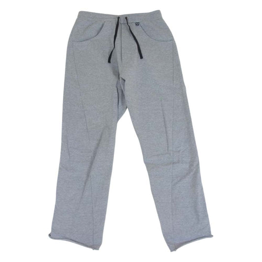 EYEFUNNY アイファニー 日本製 シルバー925 ファスナー カットオフ スウェット パンツ グレー系 S【中古】