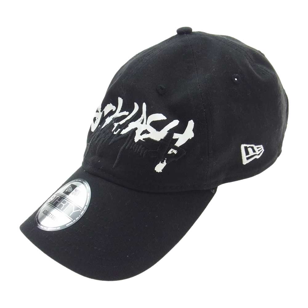 Yohji Yamamoto ヨウジヤマモト × BACK LUSH バックラッシュ x NEW ERA ニューエラ ロゴ キャップ ブラック系【中古】