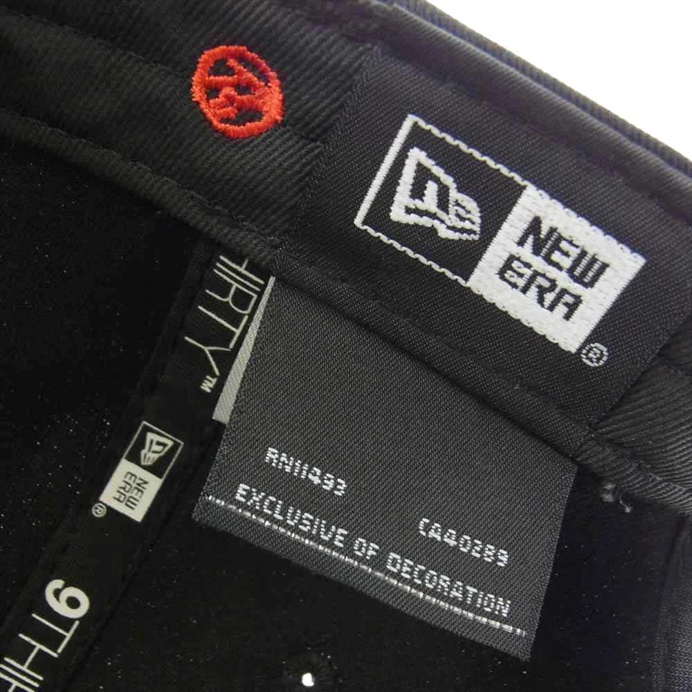 Yohji Yamamoto ヨウジヤマモト × BACK LUSH バックラッシュ x NEW ERA ニューエラ ロゴ キャップ ブラック系【中古】