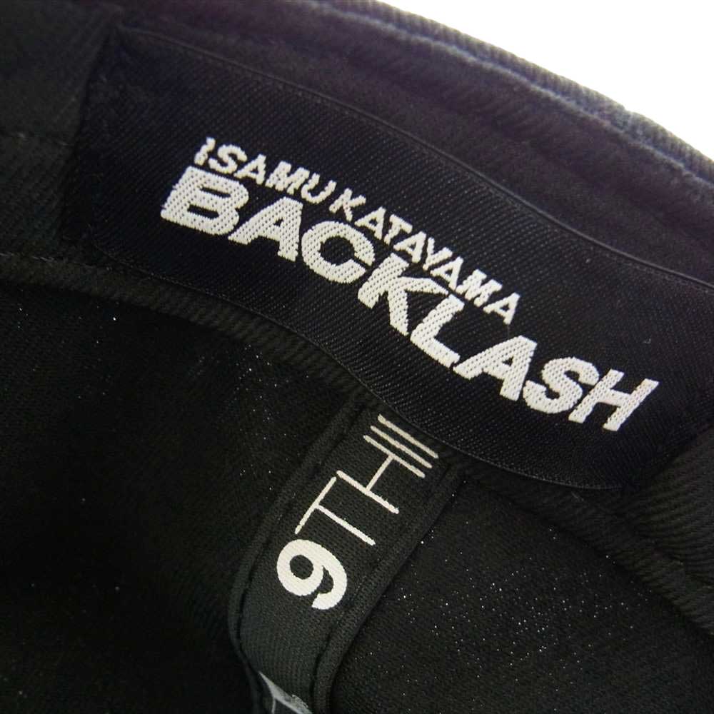 Yohji Yamamoto ヨウジヤマモト × BACK LUSH バックラッシュ x NEW ERA ニューエラ ロゴ キャップ ブラック系【中古】