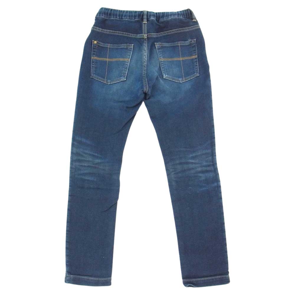 1piu1uguale3 ウノピュウノウグァーレトレ MRP098 SWEAT DENIM RELAX スウェット デニム イージー パンツ インディゴブルー系 IV【中古】