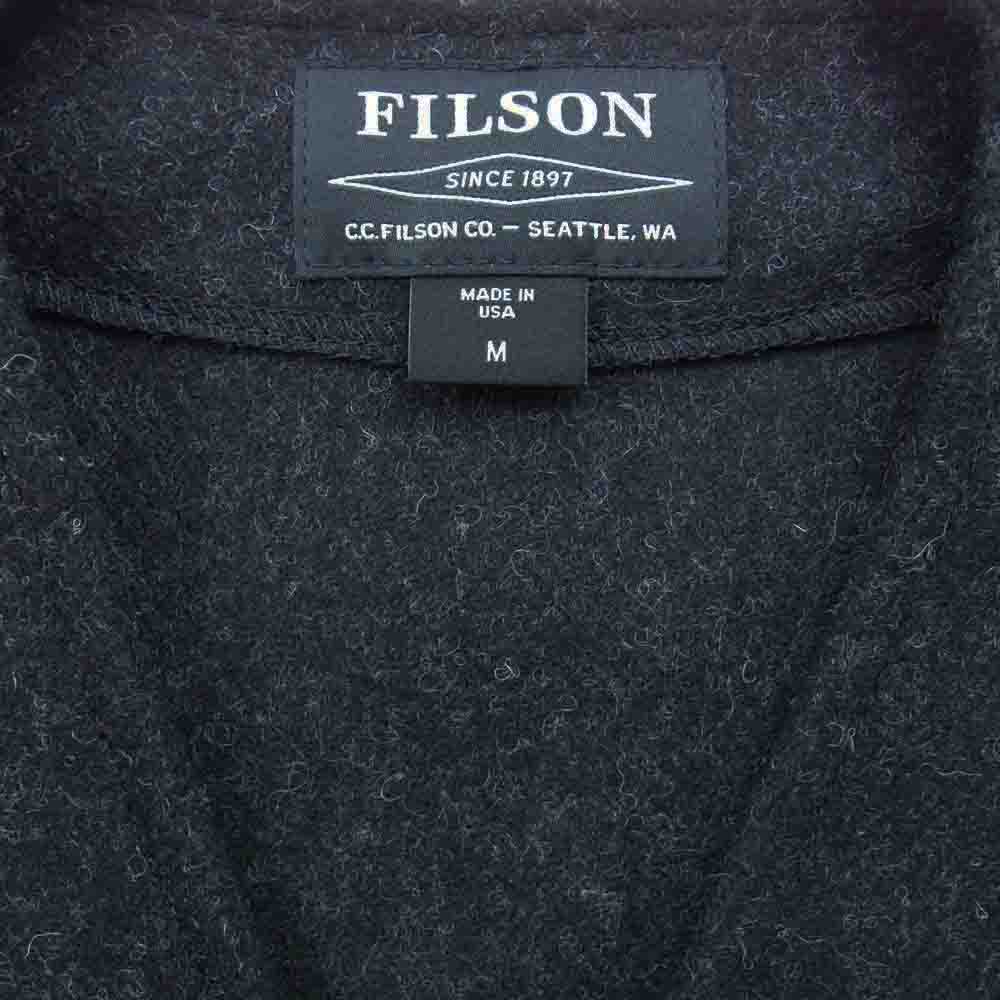 FILSON フィルソン USA製 ウール ベスト ブラック系 M【中古】