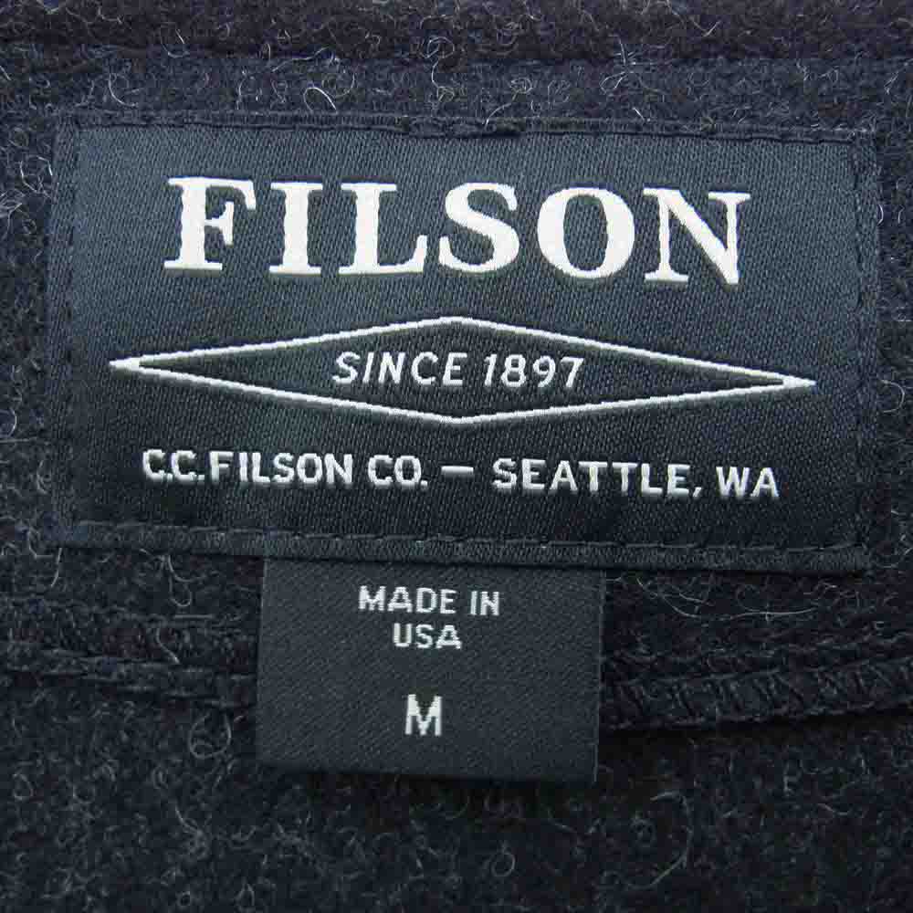 FILSON フィルソン USA製 ウール ベスト ブラック系 M【中古】