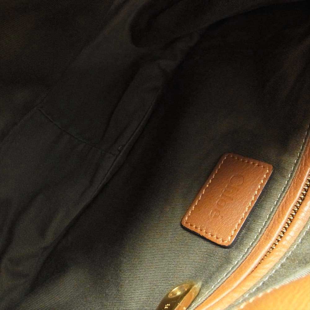 Chloe クロエ マーシー レザー ショルダー バッグ ブラウン系【中古】