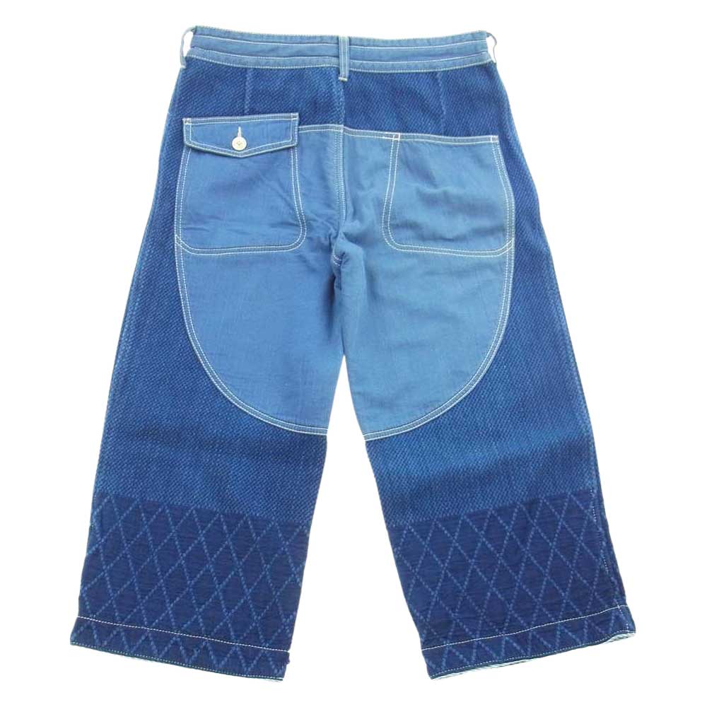 PORTER CLASSIC ポータークラシック PC SASHIKO KENDO PANTS INDIGO