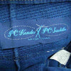 PORTER CLASSIC ポータークラシック PC SASHIKO KENDO PANTS INDIGO BLUE 剣道パンツ トラウザーズ 刺子 インディゴブルー系 M【新古品】【未使用】【中古】