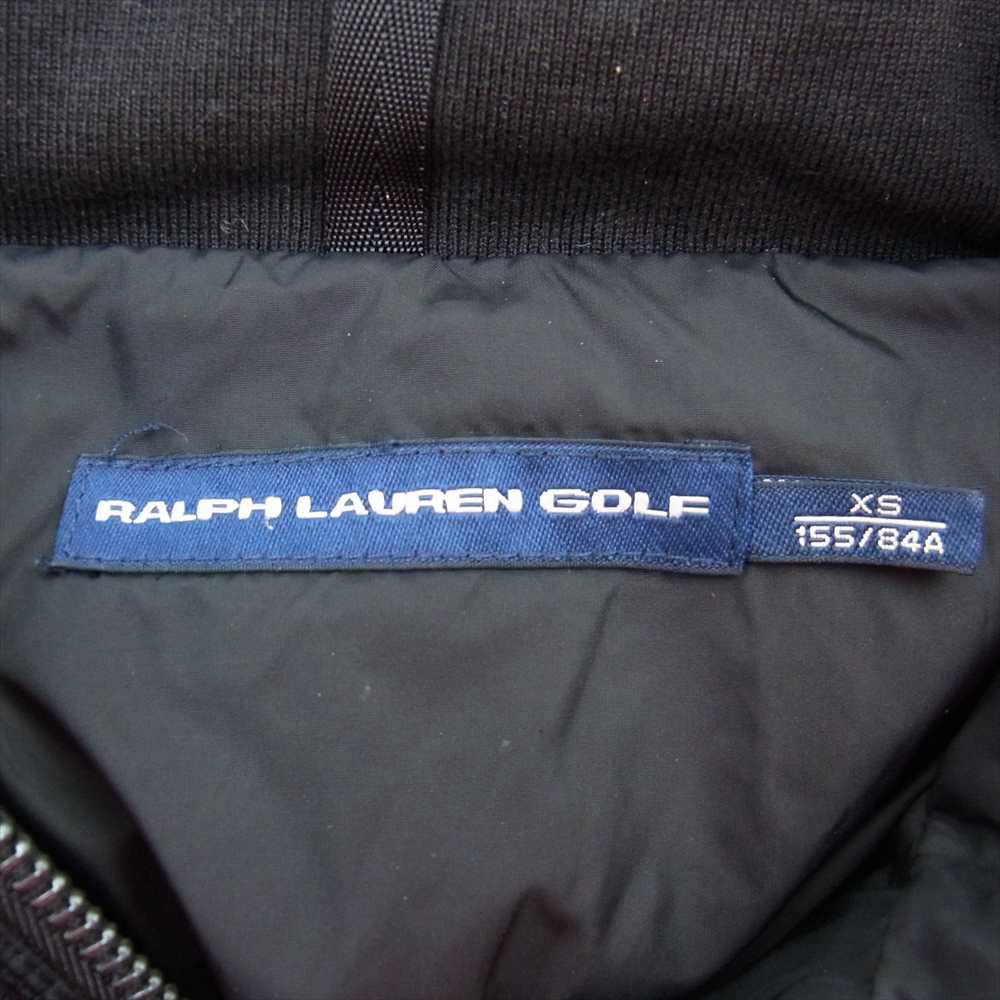 RALPH LAUREN ラルフローレン フード取り換え式 ダウン ジャケット ブラック系 XS【中古】
