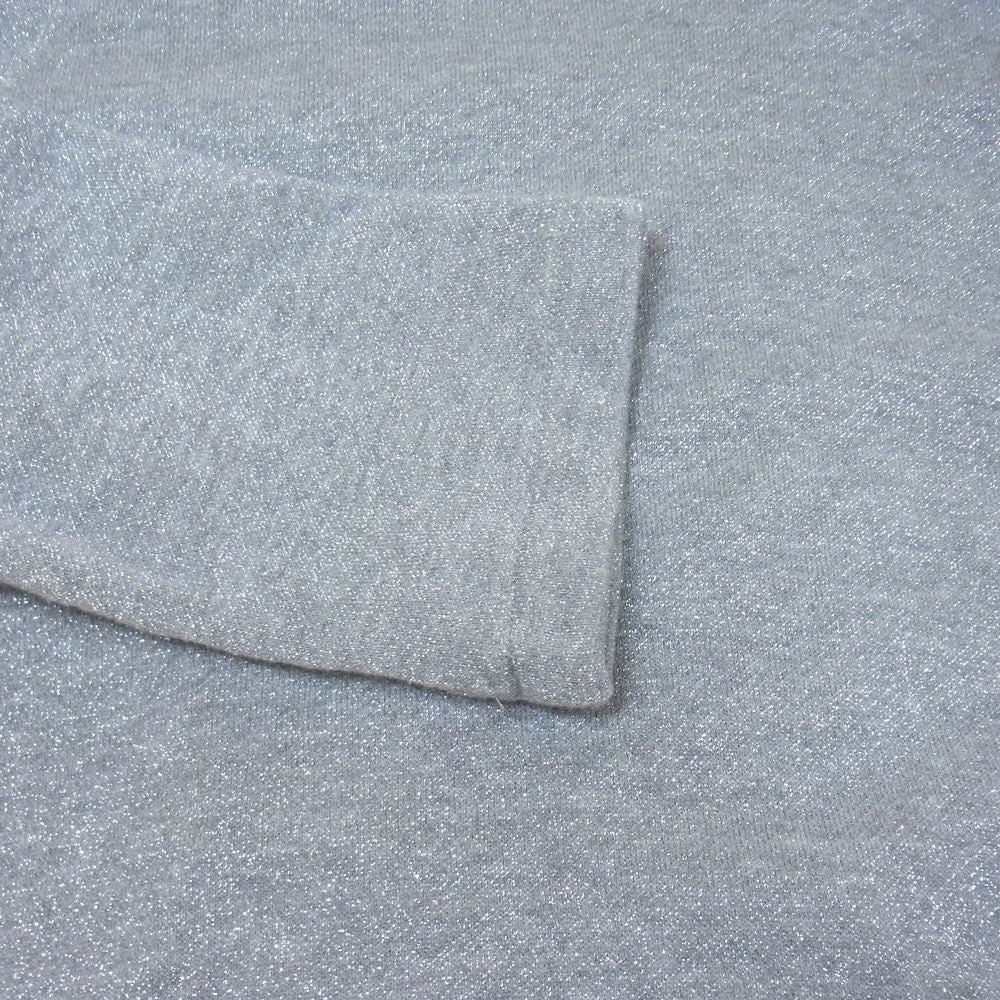 COMME des GARCONS HOMME PLUS コムデギャルソンオムプリュス AD2019 PD-T022 LONG PULLOVER PARKA ラメ加工 ロング プルオーバー パーカー フーディ グレー系 M【中古】