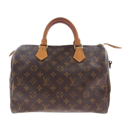 LOUIS VUITTON ルイ・ヴィトン M41526 モノグラム スピーディ30 カデナ ボストンバッグ ハンドバッグ ブラウン系【中古】
