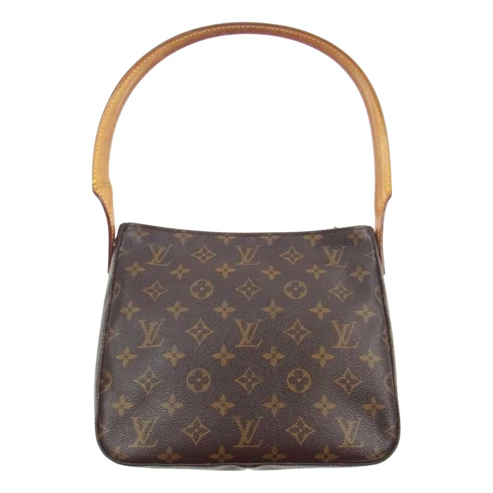 LOUIS VUITTON ルイ・ヴィトン M51146 モノグラム ルーピング MM ハンドバッグ ブラウン系【中古】
