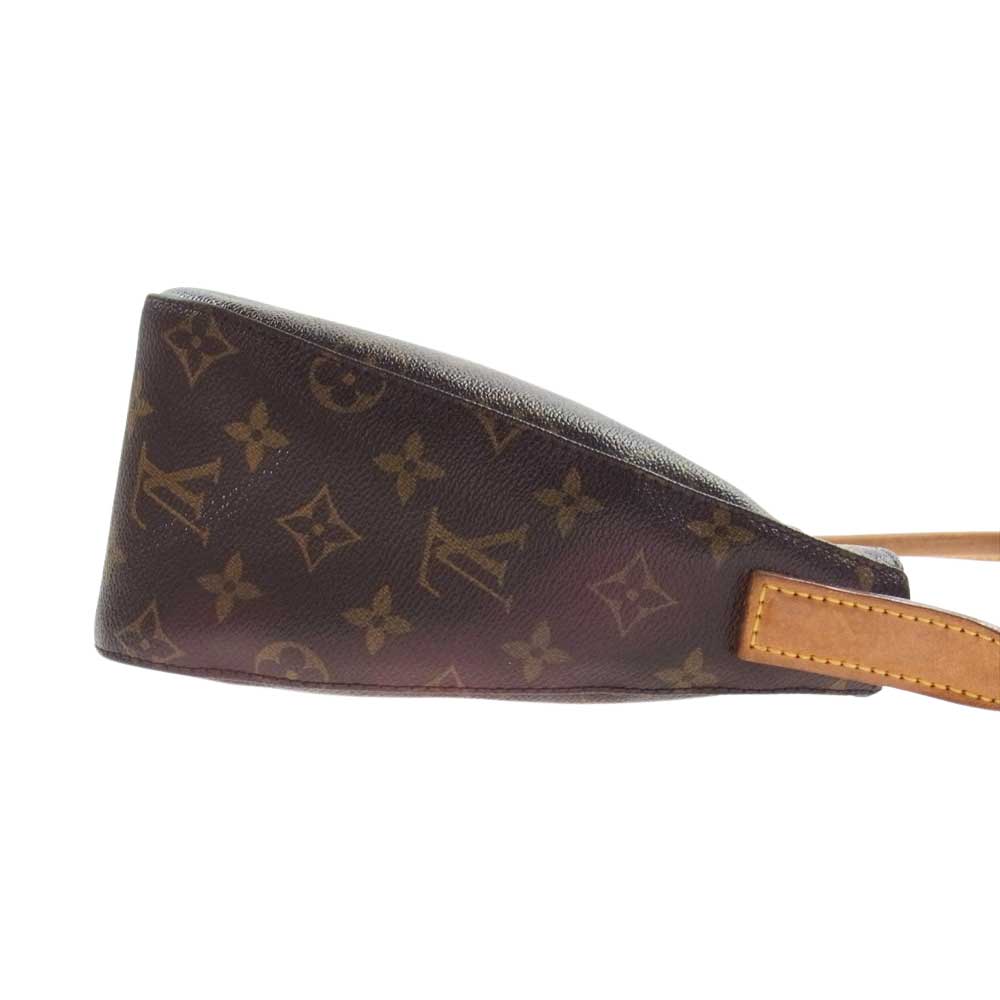 LOUIS VUITTON ルイ・ヴィトン M51146 モノグラム ルーピング MM ハンドバッグ ブラウン系【中古】