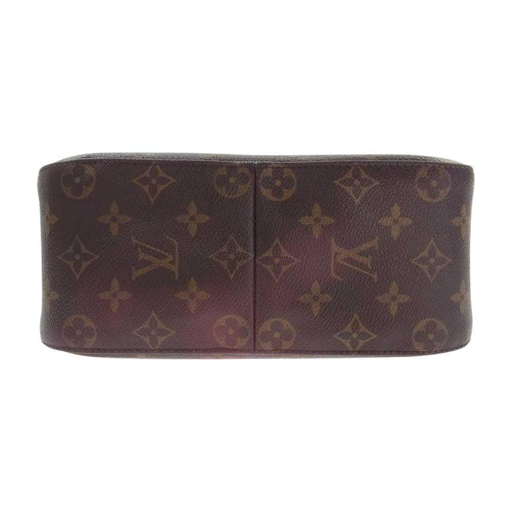 LOUIS VUITTON ルイ・ヴィトン M51146 モノグラム ルーピング MM ハンドバッグ ブラウン系【中古】