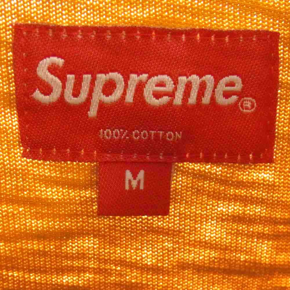 Supreme シュプリーム Pocket L/S TEE 長袖 Tシャツ カットソー  イエロー系 M【中古】