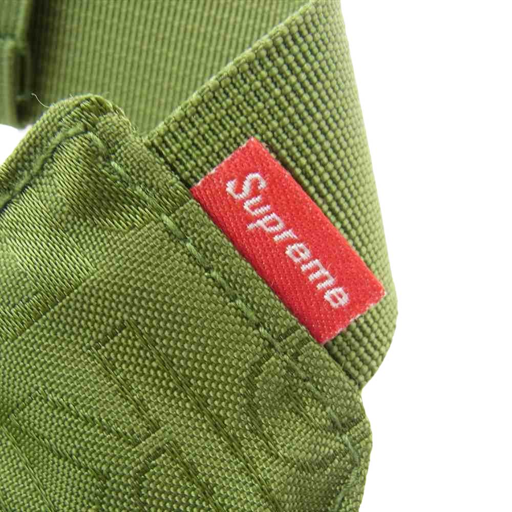 Supreme シュプリーム 19SS Waist Bag ボックスロゴ ナイロン ウエスト バッグ モスグリーン系【中古】