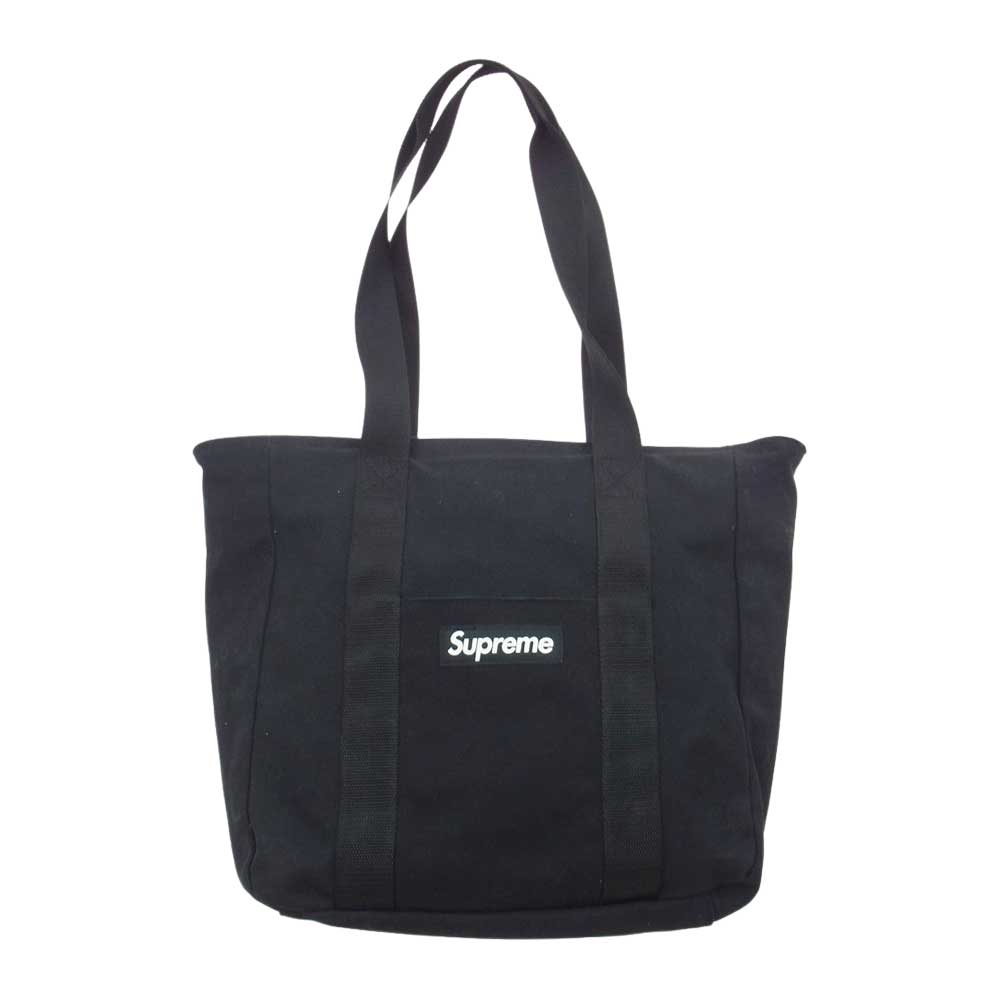 Supreme シュプリーム 20AW Zip Canvas Tote トート バッグ ブラック系【中古】
