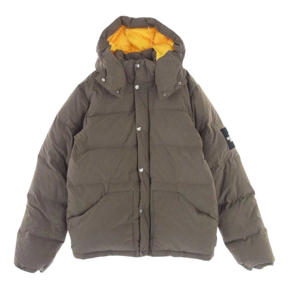 THE NORTH FACE ノースフェイス ND91401 CAMP SIERRA SHORT キャンプ シエラ ショート ダウン ジャケット ライトブラウン系 イエロー系 L【中古】