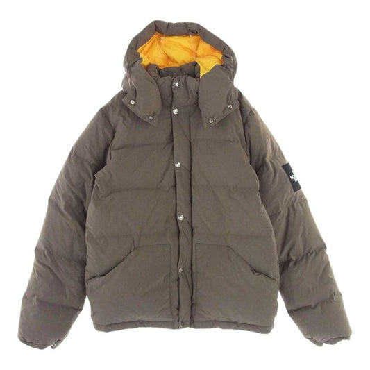 THE NORTH FACE ノースフェイス ND91401 CAMP SIERRA SHORT キャンプ シエラ ショート ダウン ジャケット ライトブラウン系 イエロー系 L【中古】