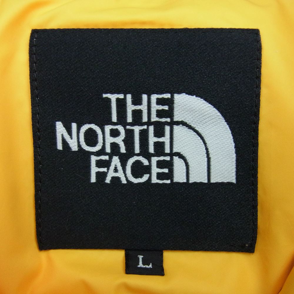 THE NORTH FACE ノースフェイス ND91401 CAMP SIERRA SHORT キャンプ シエラ ショート ダウン ジャケット ライトブラウン系 イエロー系 L【中古】