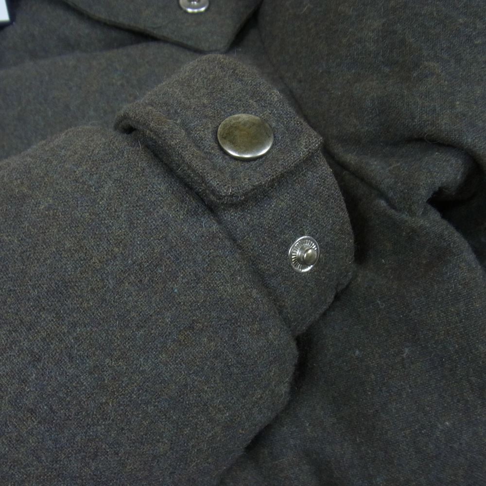 KATHARINE HAMNETT キャサリン・ハムネット 937G5107 ウール レーヨン混 ダウンジャケット カーキ系 M【中古】