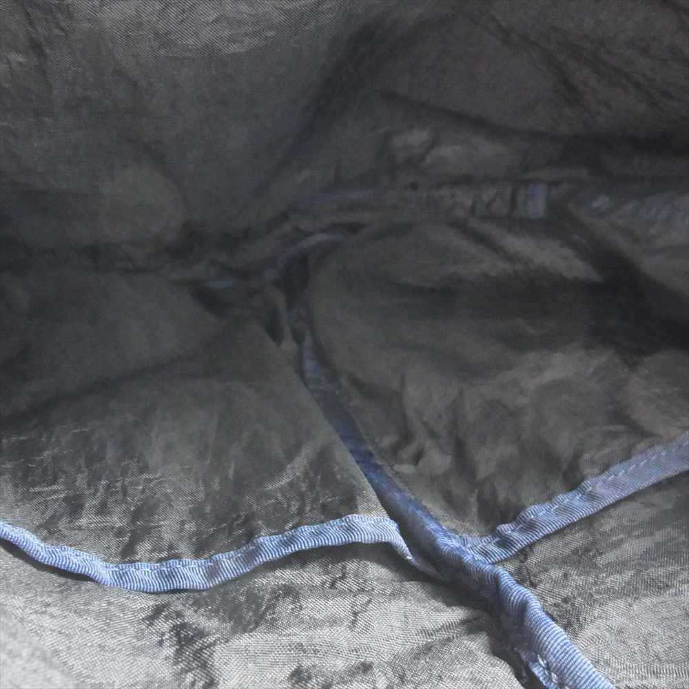PORTER ポーター CRAG TOTE BAG 裏地ナイロン キャンバス ショルダーバッグ ダークネイビー系【中古】