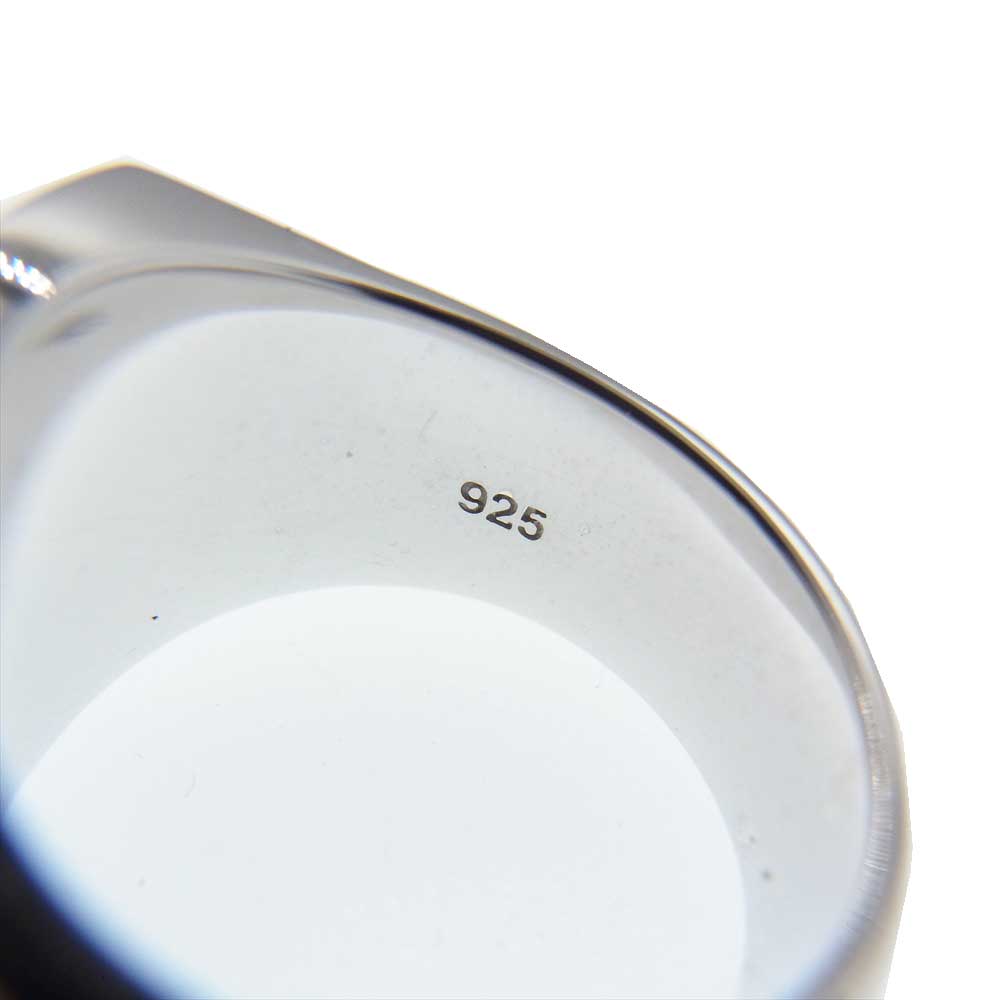 トムウッド BLUE HAWK EYE ブルー ホーク アイ リング シルバー系【美品】【中古】