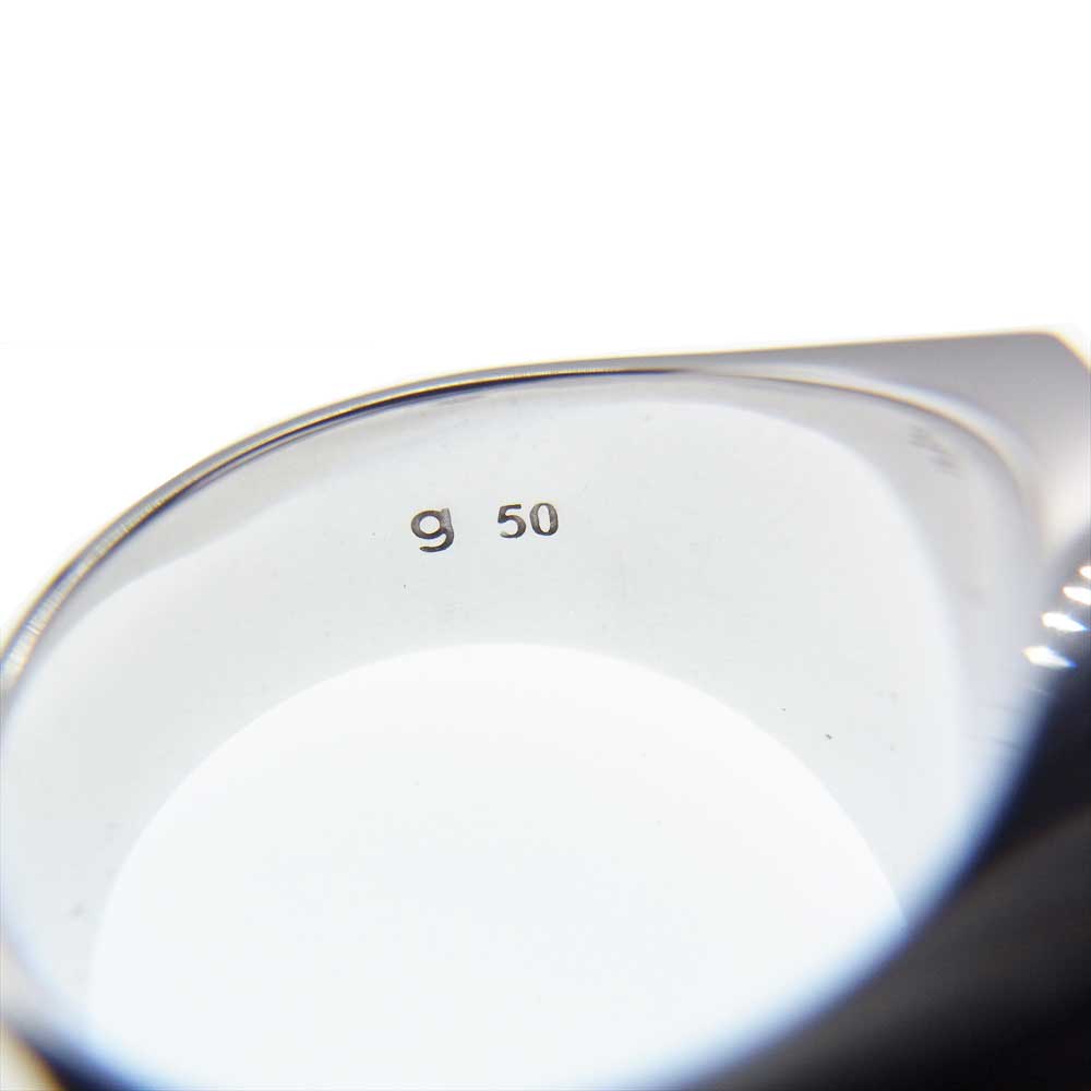 トムウッド BLUE HAWK EYE ブルー ホーク アイ リング シルバー系【美品】【中古】