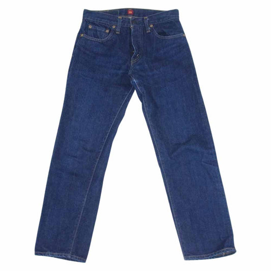 RESOLUTE リゾルト 712 ジップフライ 5ポケット ストレート デニムパンツ ジーンズ インディゴブルー系 28【中古】